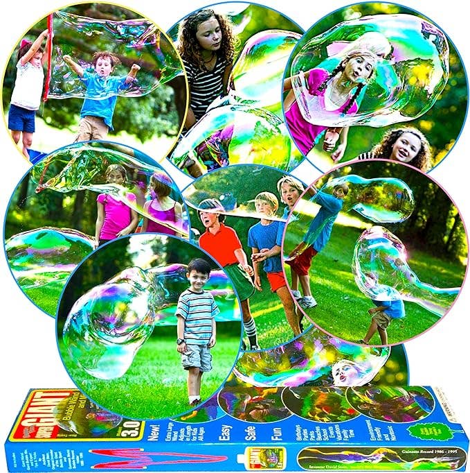 Bubble Thing - Vendita all'ingrosso Bolle di sapone - Bambini - Bacchetta gigante per bolle con soluzione inclusa2