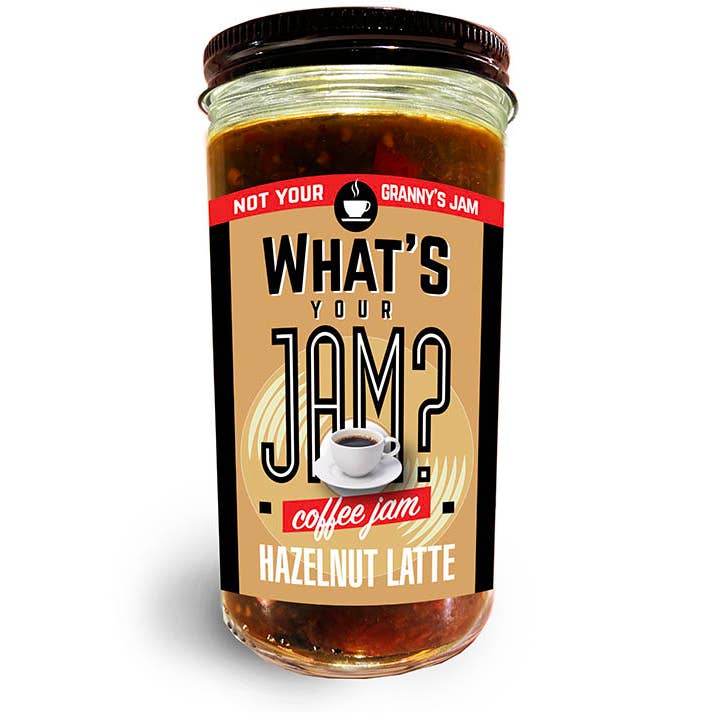 Hazelnut Latte for wholesale by What's Your Jam