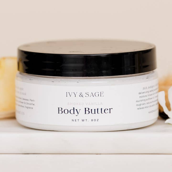 Beurre Corporel – Vanille Fumée, Nourrissant & Chaleureux pour la vente par Ivy & Sage Collection