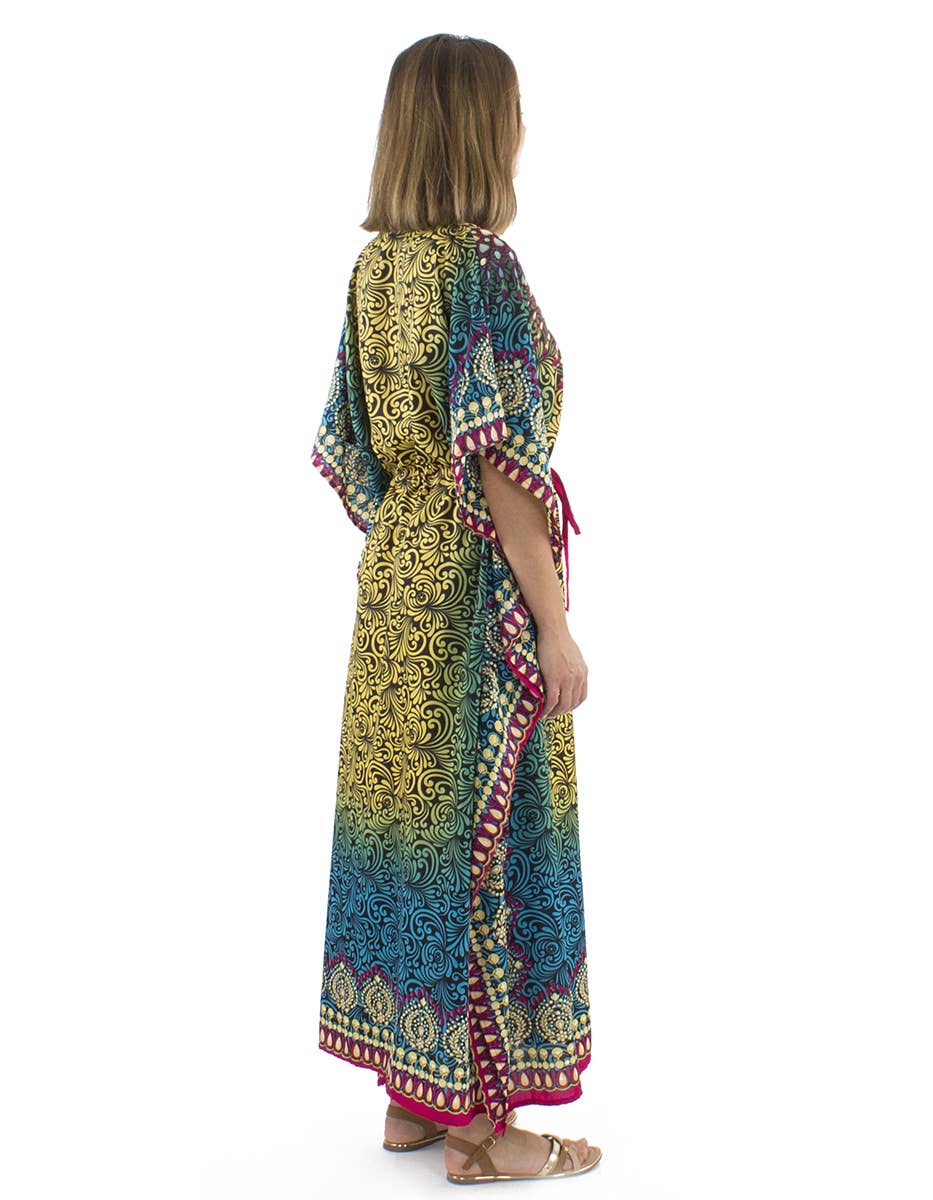 Coline – wholesale Kaftan - Dam – Kort midjelång klänning för kvinnor RO177555