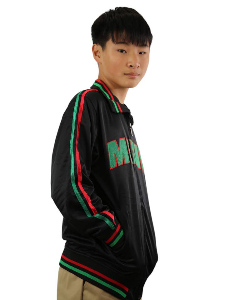 Lime Tree Clothing Inc. - Wholesale Athletic Jacket - Kids - Kid's Mexico Track Jacket (2-16) - Stylish & Comfortable
