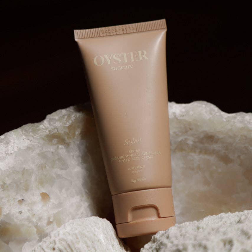 Oyster Suncare Pty Ltd - Wholesale Sunscreen - SPF 50 Tinted Organic Mineral Face Creme 75ml3
