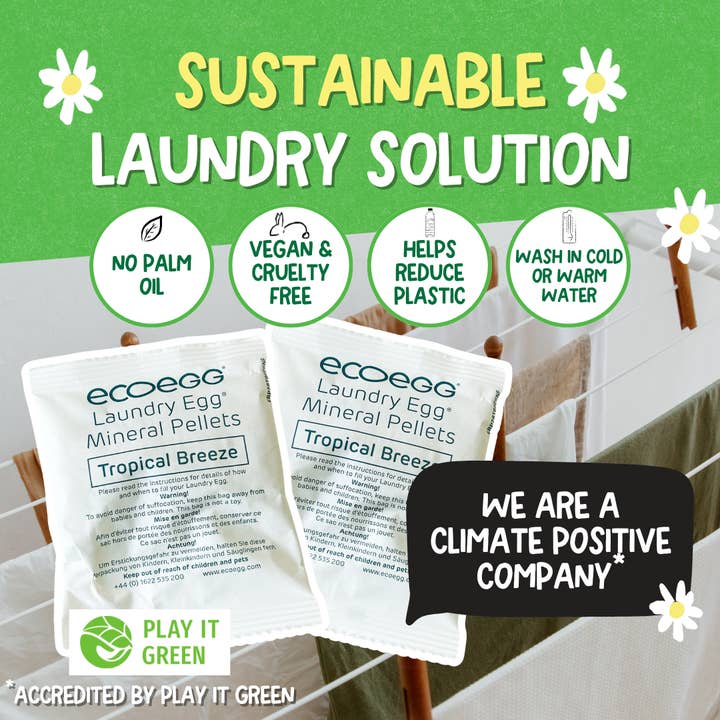 Ecoegg - Wholesale Laundry Detergent Powder/Pods - ecoegg Laundry Egg Refill Pellets – Tropical Breeze 50s5