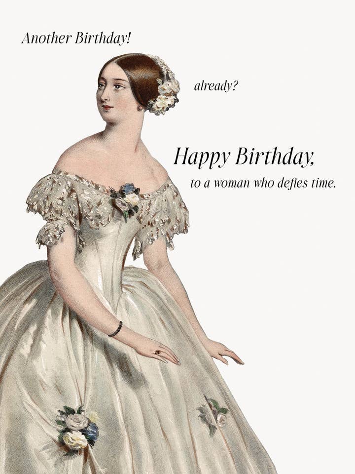 Another Birthday? 5x7 greeting card for wholesale by P. Flynn Design / Phun House