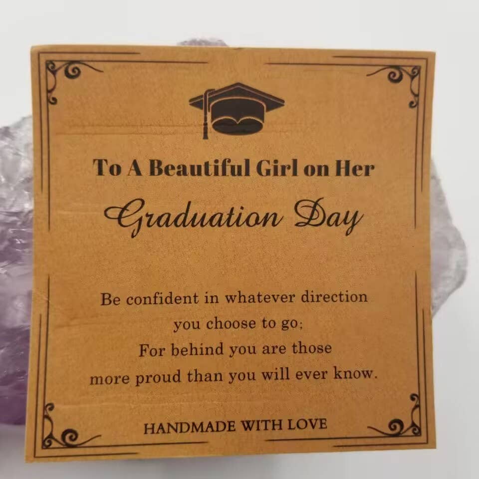 magnolia jewelry - Wholesale Beaded Bracelet - Graduation Compass Charm Stone Beaded Bracelet2