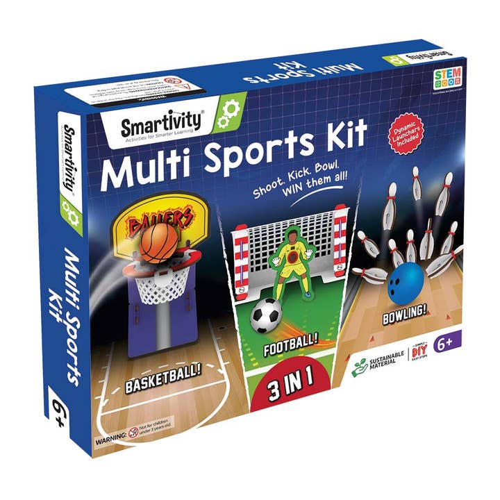 Inside Out Toys – wholesale Toy set – Kids – Smartivity Multi Sports Kit