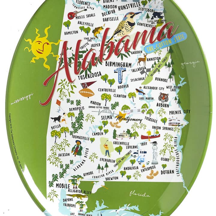 Alabama Plateau en mélamine 16 po pour la vente par Galleyware