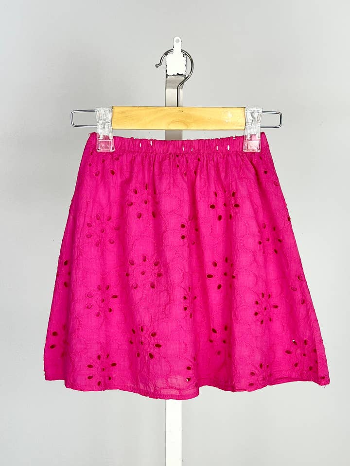 MINI MIGNON PARIS - Wholesale Skirt - Kids - English embroidery cotton skirt for girls4