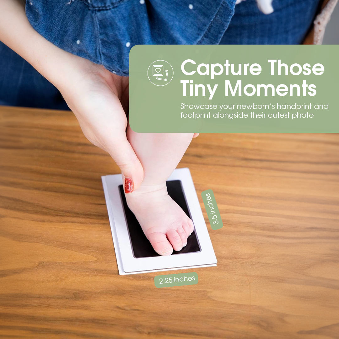 Pearhead - Wholesale Picture Frame - Kids & Baby - Babyprints Photo Wall Frame & Clean-Touch Ink Pad, Rustic5