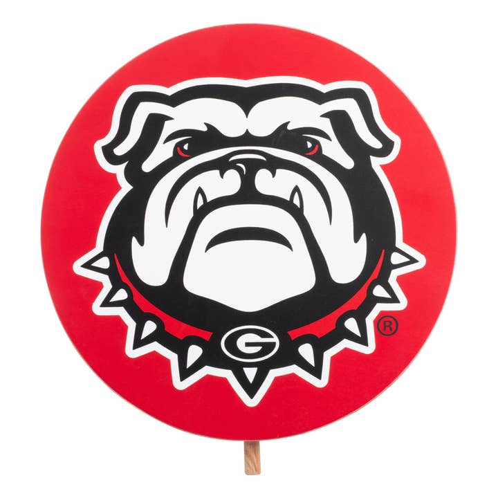 Georgia Bulldog Topper for wholesale by Glory Haus