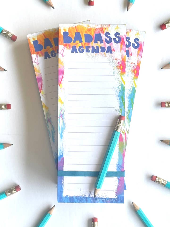 Badass Agenda notitieblok voor wholesale door Tori Tornado