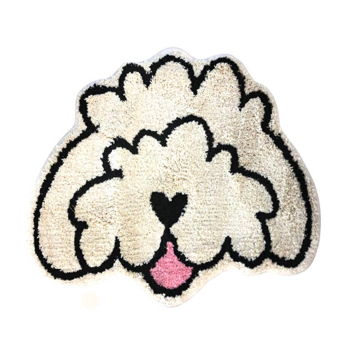 Tapis de bain pour chien Doodle/Fluffy pour la vente par Chala's Creative