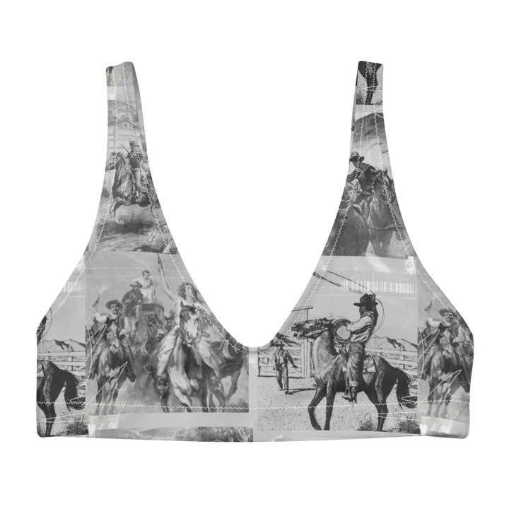 Rodeo Noir Bikini-Oberteil für den Großhandel von The Cactus Brand
