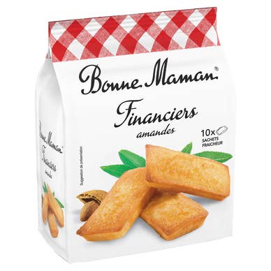 Bonne Maman Almond Cake Financiers 250g for wholesale by Amuse Bouche