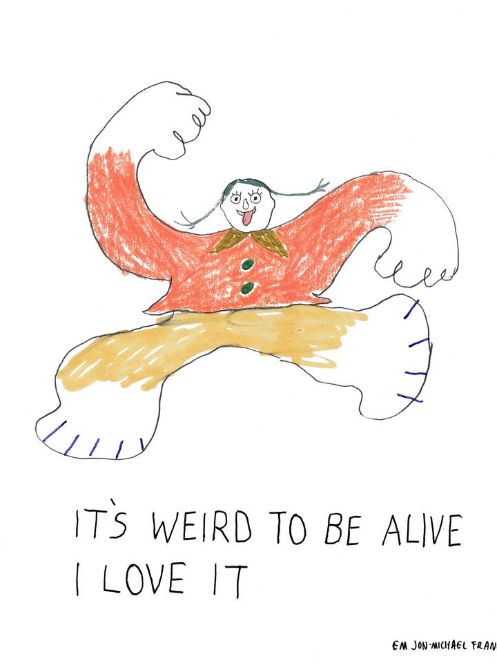 Seltsam am Leben zu sein für den Großhandel von Em Jon-Michael Frank