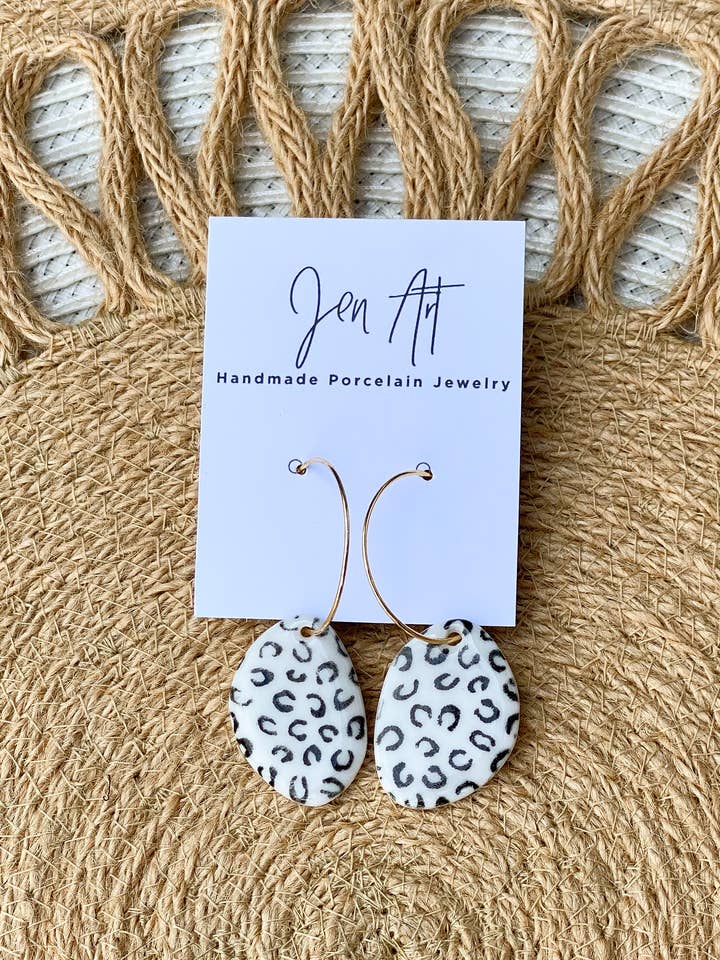 Oblong Leopard for wholesale by JenArt