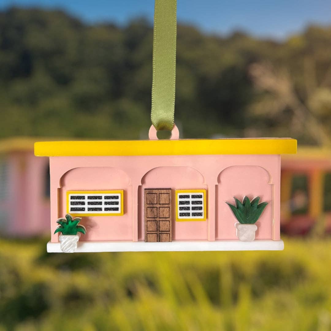 Studio Nena - Wholesale Ornament - Bad Bunny Casita Ornament1