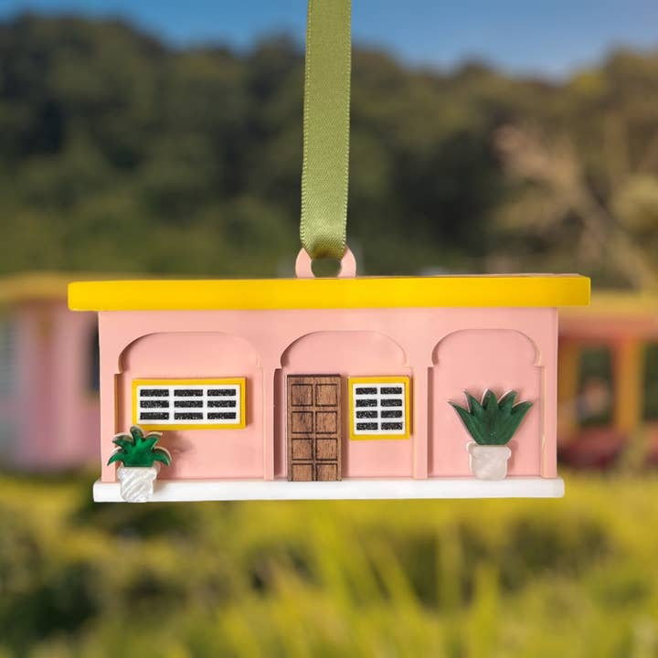 Studio Nena - Wholesale Ornament - Bad Bunny Casita Ornament1