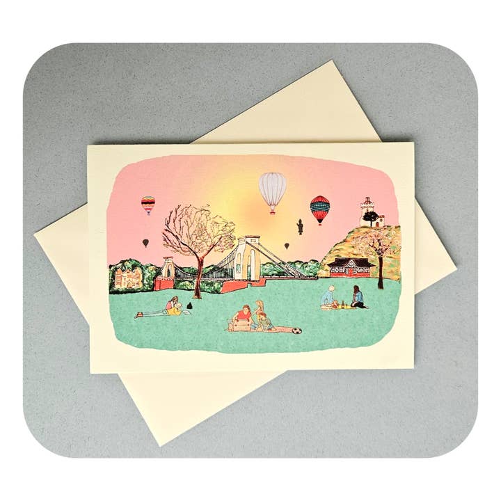 PONTE SOSPESO DI CLIFTON per la vendita all'ingrosso da parte di Wildflower cards