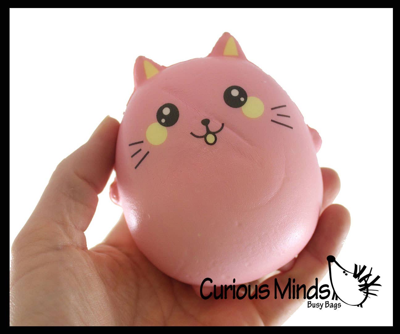 Curious Minds Toys - Wholesale Knijpbal - Kinderen en baby - 1 Schattige squishy speeltjes van Chunky Animals Slow Rise - Memory1