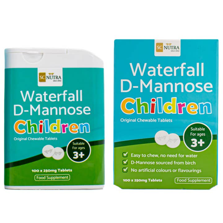 SC Nutra - Wholesale Oral supplement/vitamin - Waterfall D-Mannose Children Original 250mg Chewables