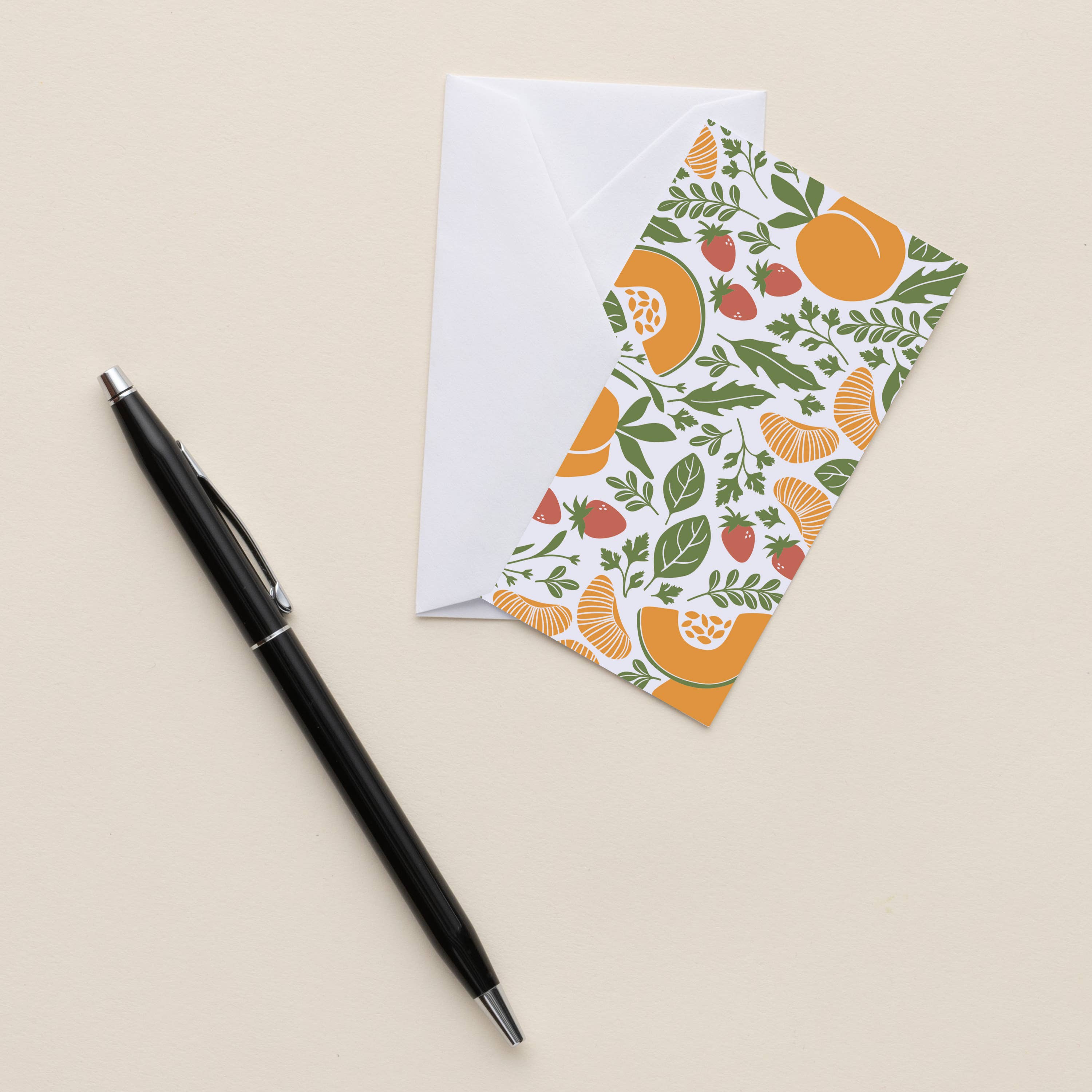 HAZELMADE® Tea Towels + Gifts - Wholesale Stationery/Notecard Set - Fruit Market Mini Note Set | Cards2
