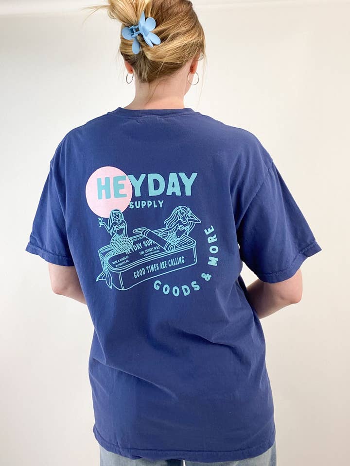 Sardine Oversized Tee for wholesale by Heyday Supply