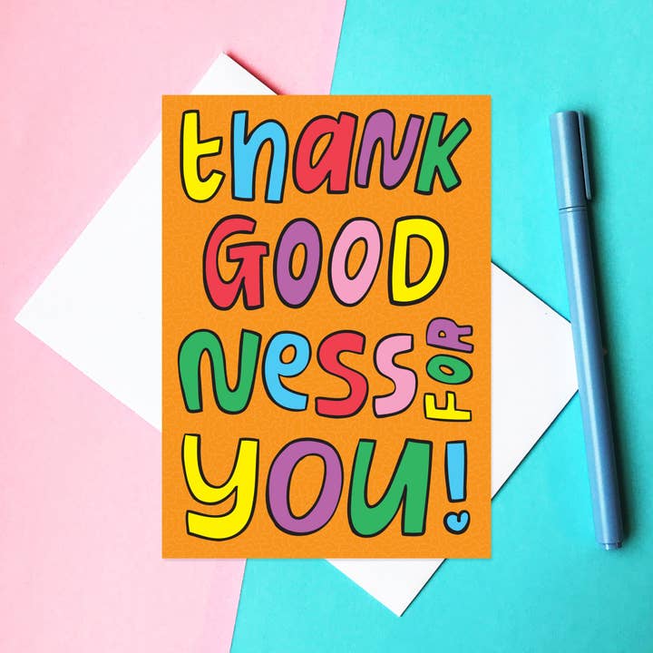Gott sei Dank für dich - Dankeskarte für den Großhandel von Able And Game