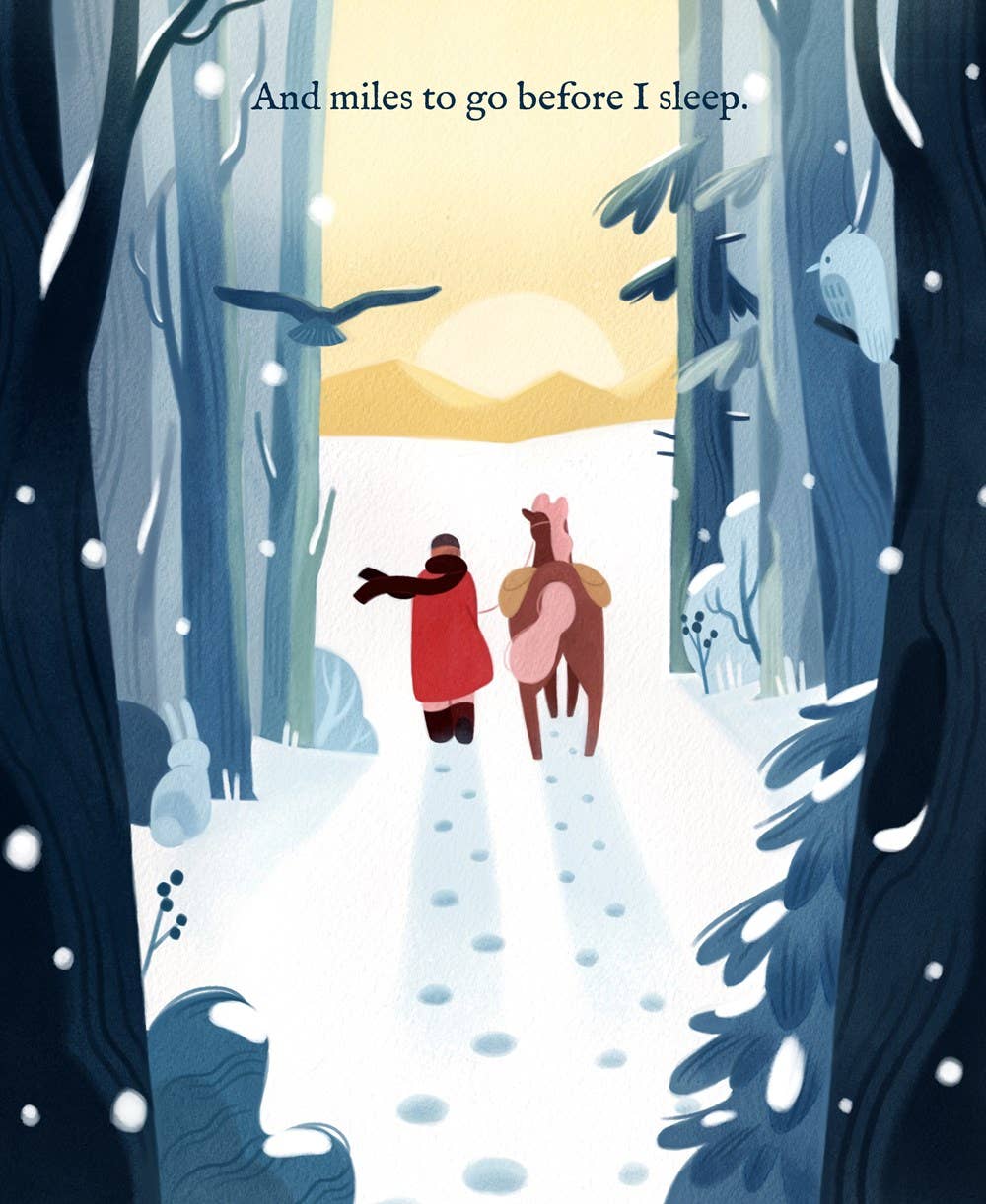 Familius, LLC - Wholesale Preschool Book (3-5) - Stopping By Woods on a Snowy Evening15