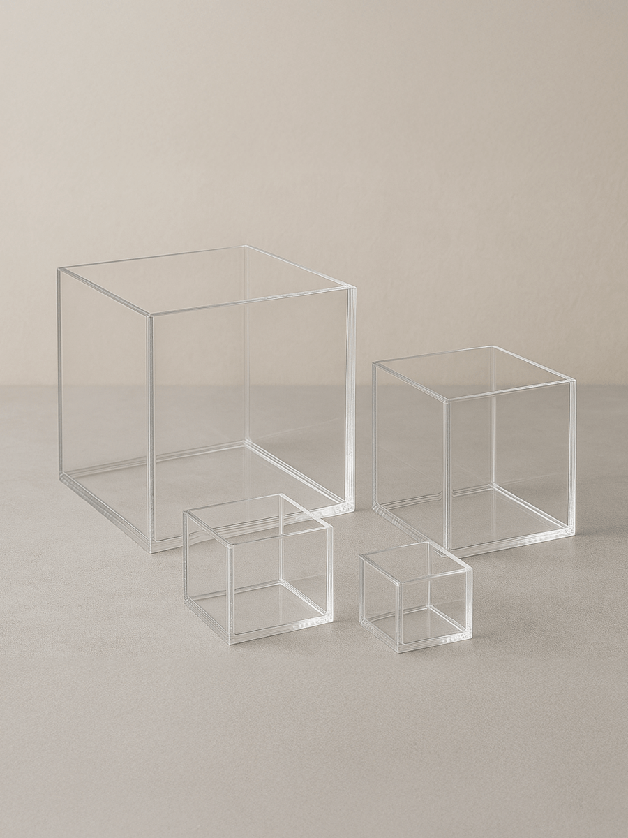 Laser Art - Wholesale Decorative Box - Transparent And Clear Acrylic 5-sided Box4