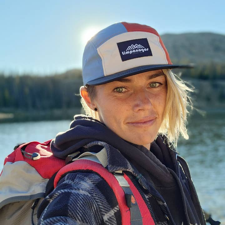 Timpanogos Hiking Co. - Wholesale Flat-brimmed cap – Unisex - 5-panel Multicolor Nylon Camp Hats - Timpanogos Hiking Co. (Official)2