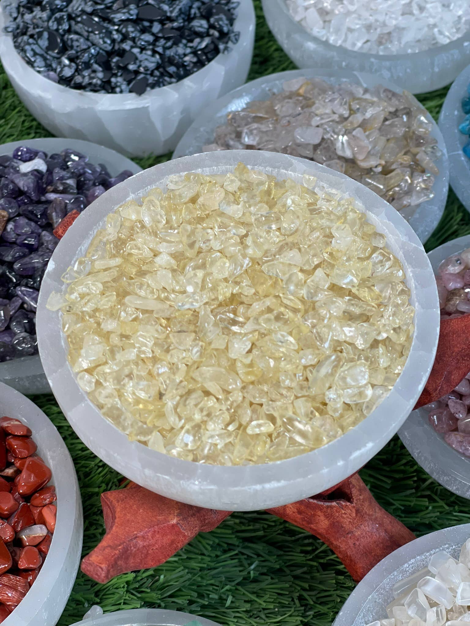 CaNatureLover - Wholesale Spiritual Stone/Crystal - Natural CITRINE CHIP , Real CITRINE chip , Citrine Tumble7