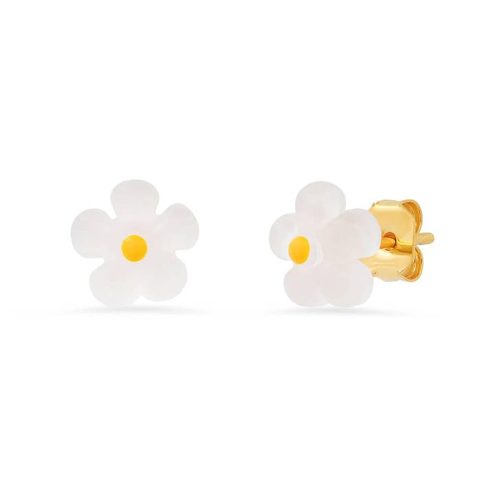 Whimsical Daisy Studs for wholesale by Tai Jewelry