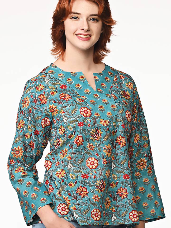 Sevya Handmade - Wholesale Tunic - Women's - Devani Block Print Tunics7