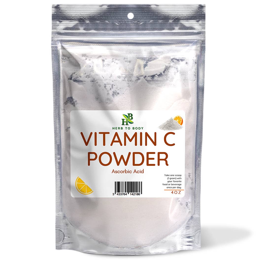Herb To Body - Wholesale Protein/Superfood Powder - Vitamin C Powder 4oz0