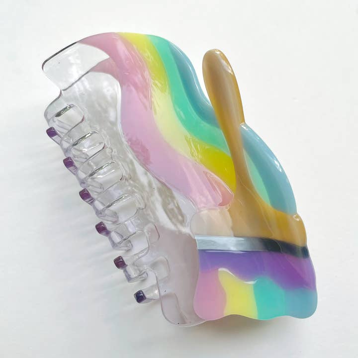 Cambrasine - Wholesale Hair Clip - Women's - Paintbrush Hair Claw Clip2