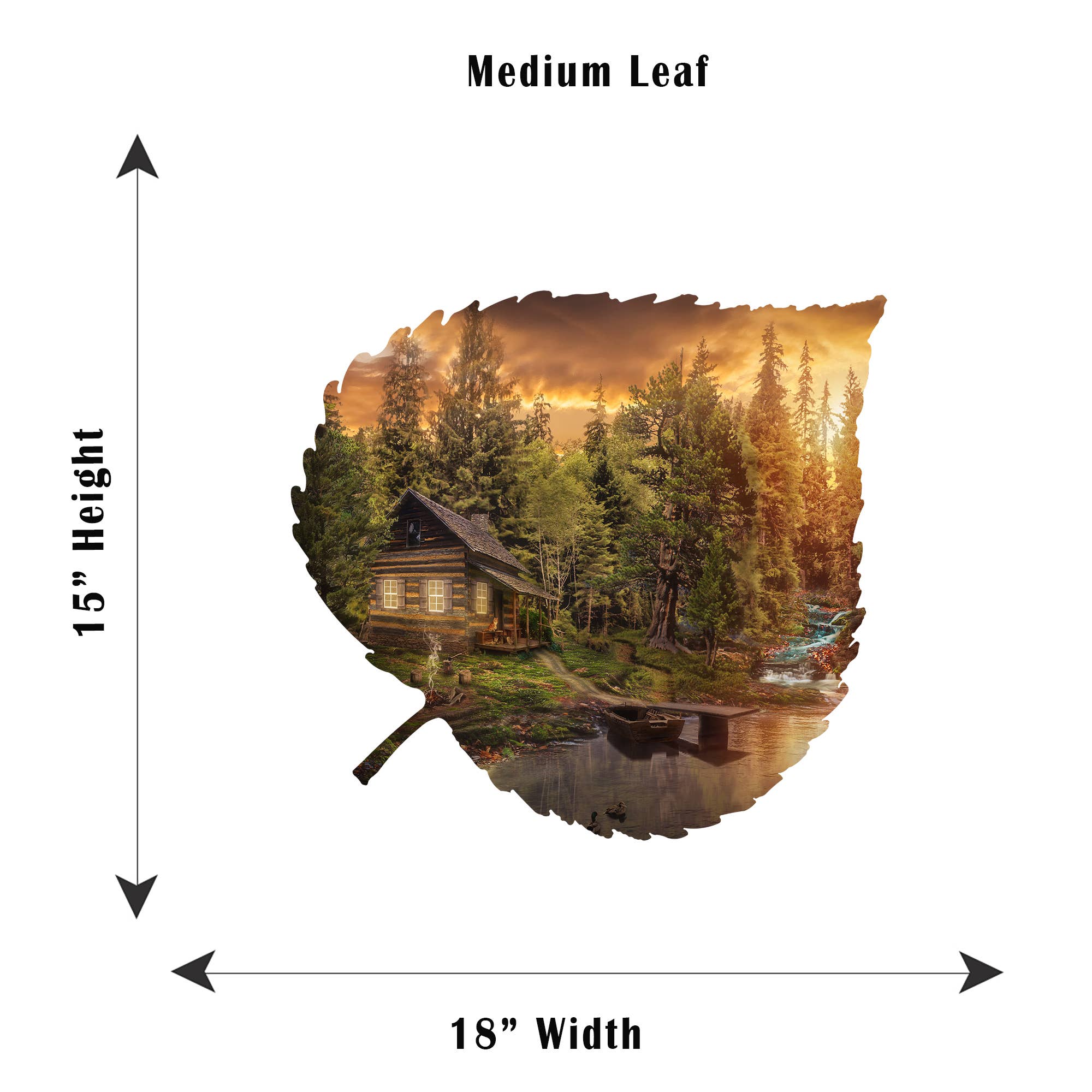 Next Innovations - Vente Décoration murale - Décoration murale Cabin Aspen Leaf4