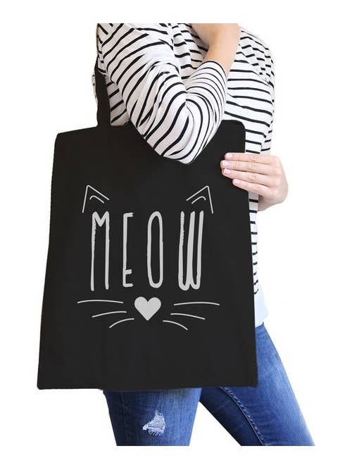 Bolsa de lona Meow por atacado de 365 In Love