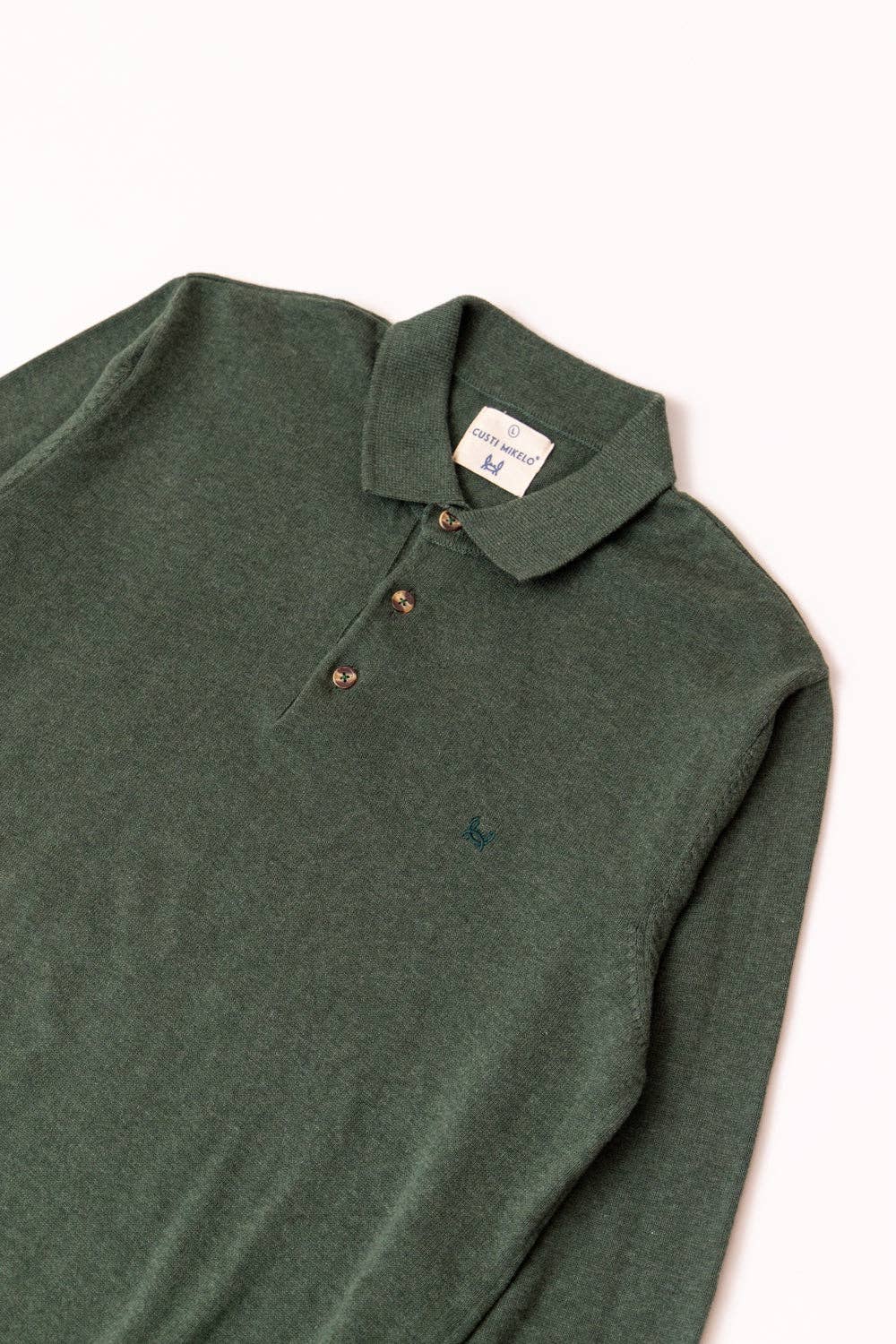 Custi Mikelo: Made in Spain - Wholesale Polo - Men's - Grass Green Polo Jersey8