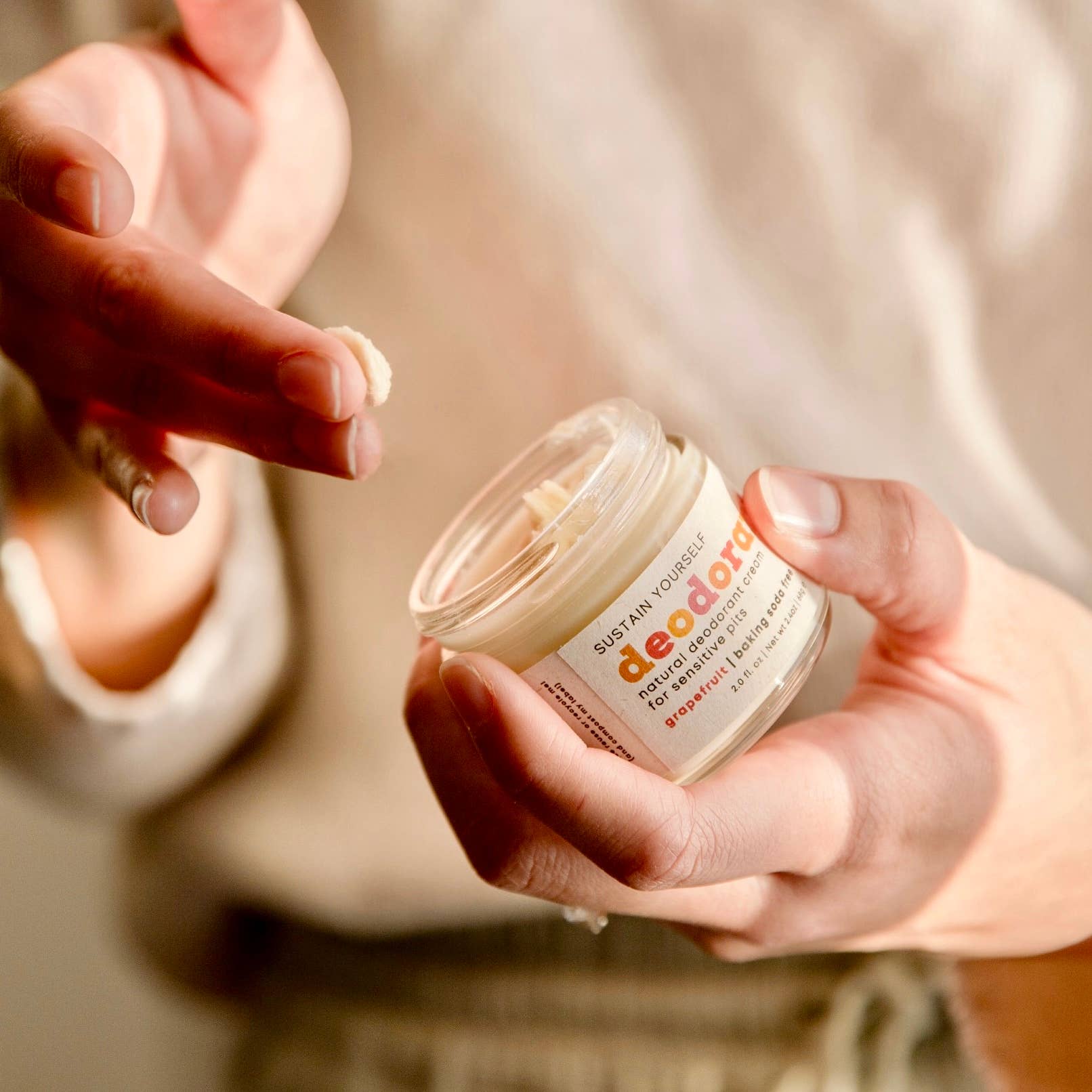 Sustain Yourself - Vente Déodorant – unisexe - Crème déodorante au pamplemousse1