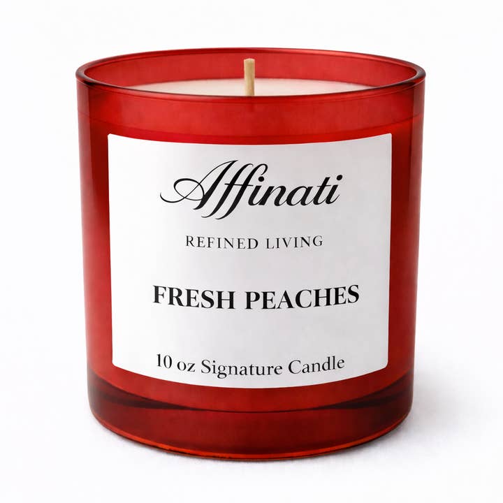 Fresh Peaches Signature Candle for wholesale by Affinati