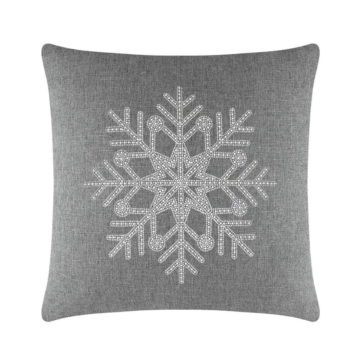Sparkles Home - Wholesale Throw/Decorative Pillow - Rhinestone Snowflake Pillow30