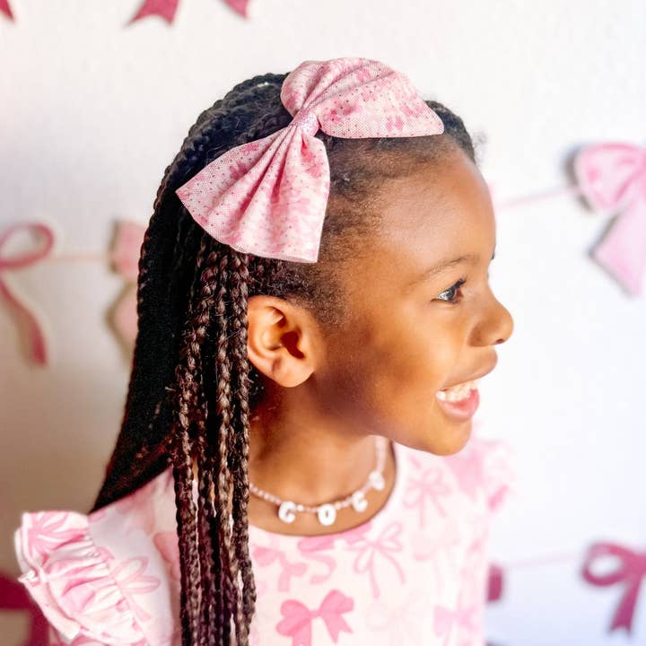 Sweet Wink - Wholesale Fashion Headband - Kids - Coquette Tulle Bow Headband - Kids Hair Accessory