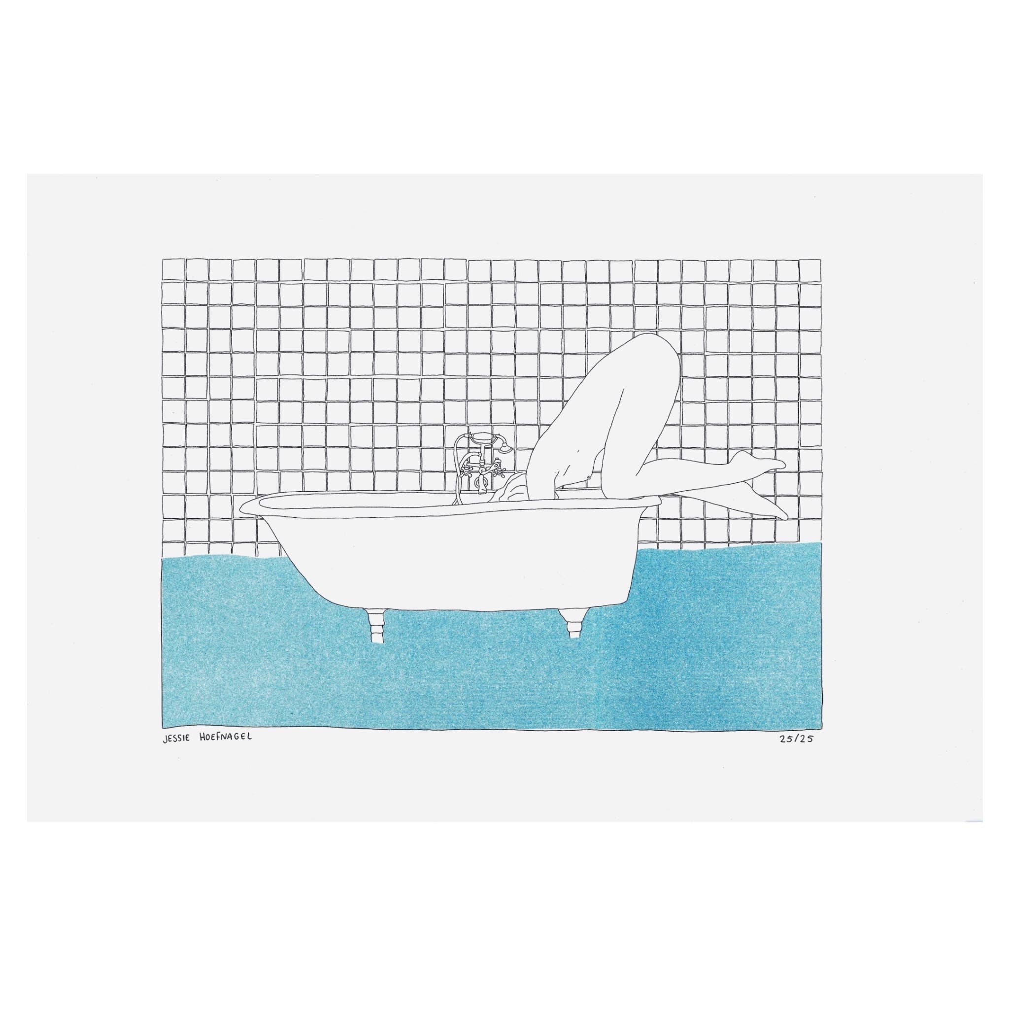 Jessie Hoefnagel - Wholesale Art Print - Fishing 20