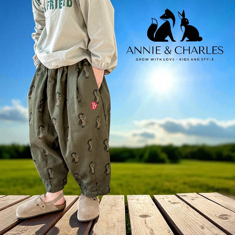 Annie & Charles - Wholesale Pants - Kids - Annie & Charles® Cotton Pants PINGU3