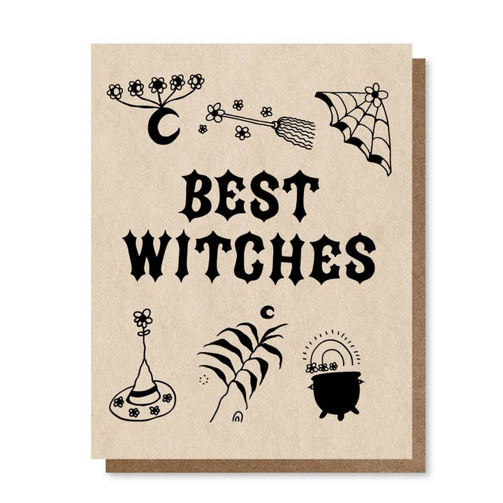 Best Witches | Greeting Card for wholesale by Holler Greetings