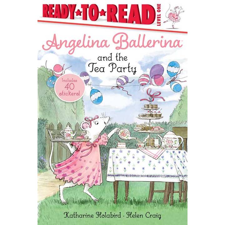 Angelina Ballerina and the Tea Party by Katharine Holabird for wholesale by Simon & Schuster