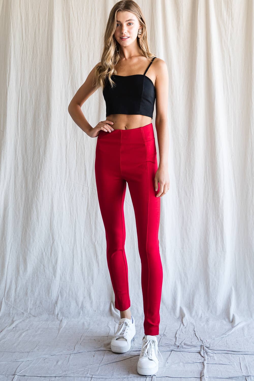 Follow Me Apparel - Wholesale Athletic/Lounge Leggings - Women's - HIGH WAISTED STRETCH LEGGINGS, yoga jogger pants- S-3X-1046112