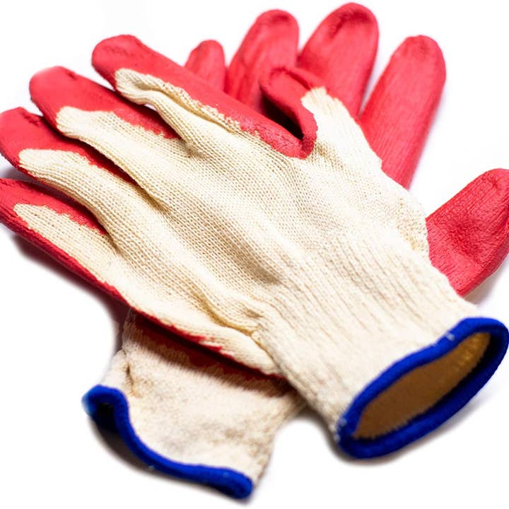 G & F Products - Wholesale Gloves - Unisex - Latex Dipped Nitrile Coated Work Gloves, 10 pair pack6