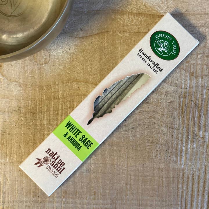 Native Soul White Sage & Arruda Smudge Incense – Cleansing & Spiritual Protection for wholesale by Buddha-Buddha